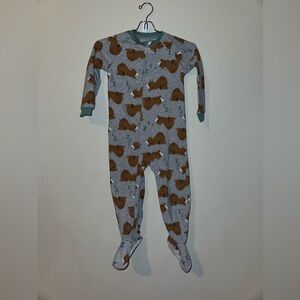 Child of mine carters 4T Sleeping Bear Footie Pajama